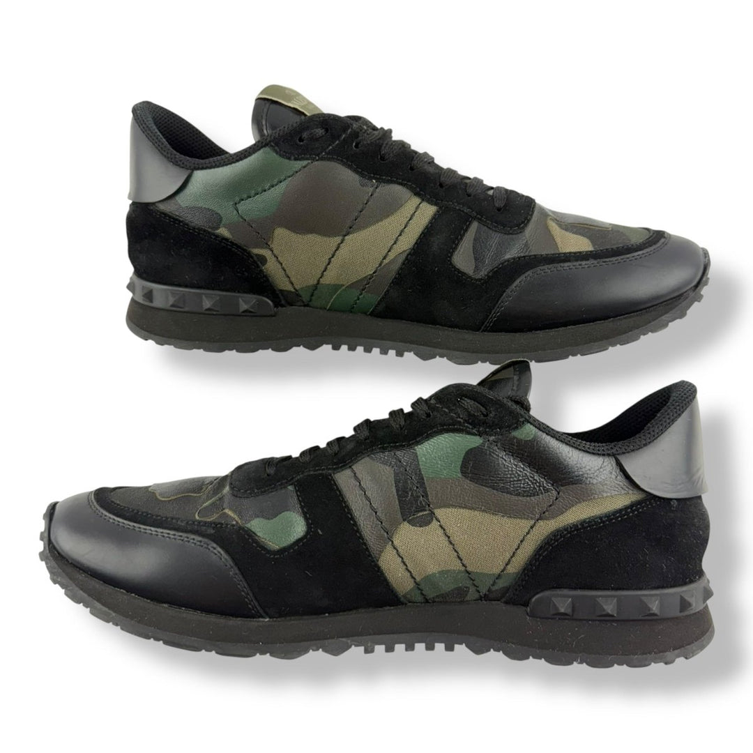 Valentino Rockrunner Black / Camo UK 8 / EU 42 - Lux Central