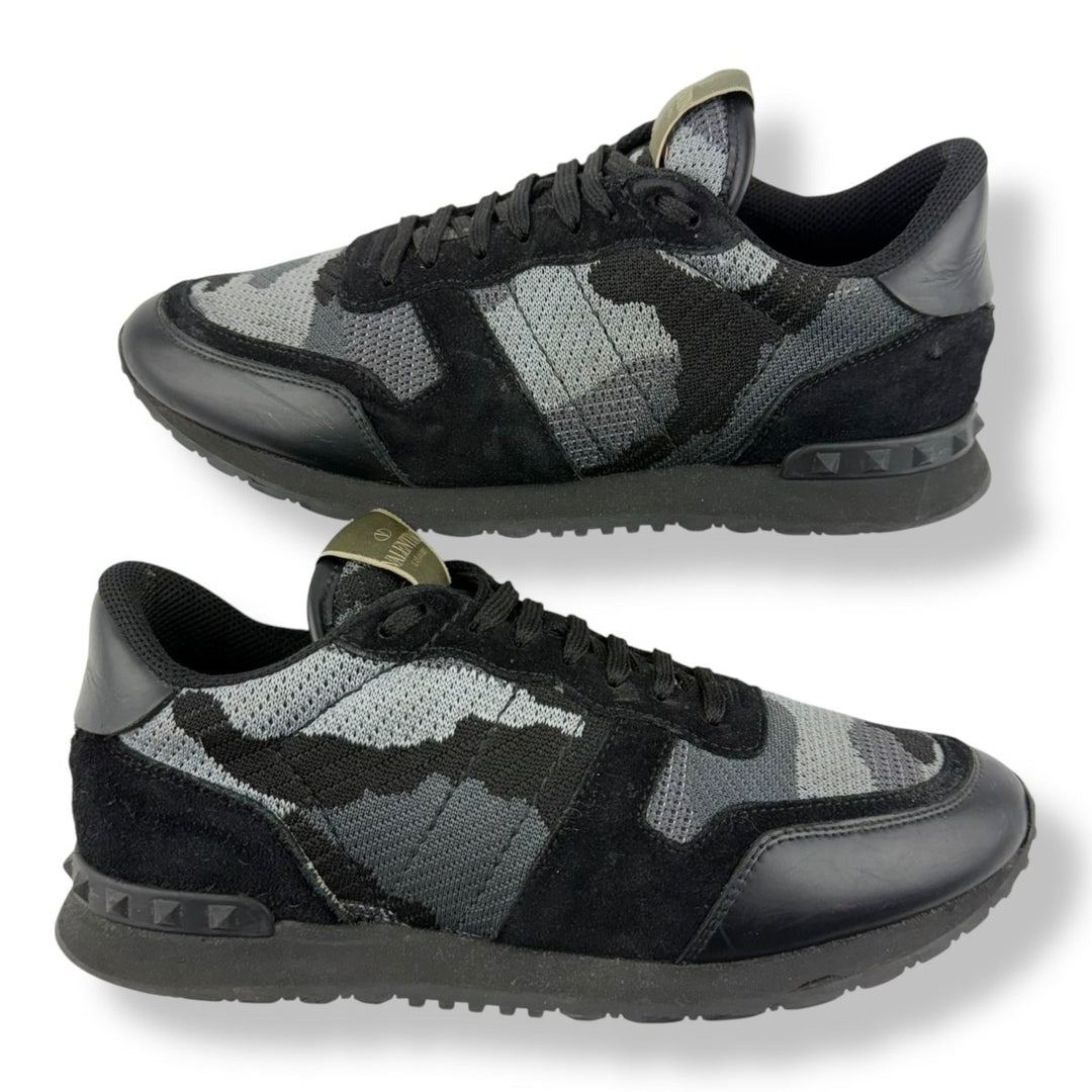 Valentino Rockrunner Black Mesh UK 6 / EU 40 - Lux Central