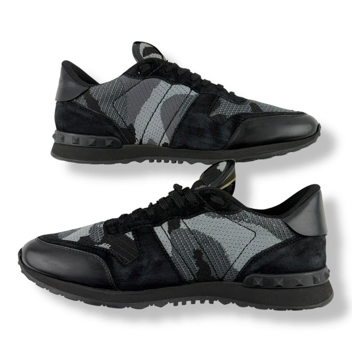 Valentino Rockrunner Black/Grey Mesh UK 7 / EU 41 - Lux Central