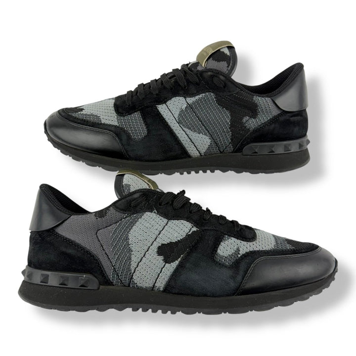 Valentino Rockrunner Black/Grey Mesh UK 7 / EU 41 - Lux Central