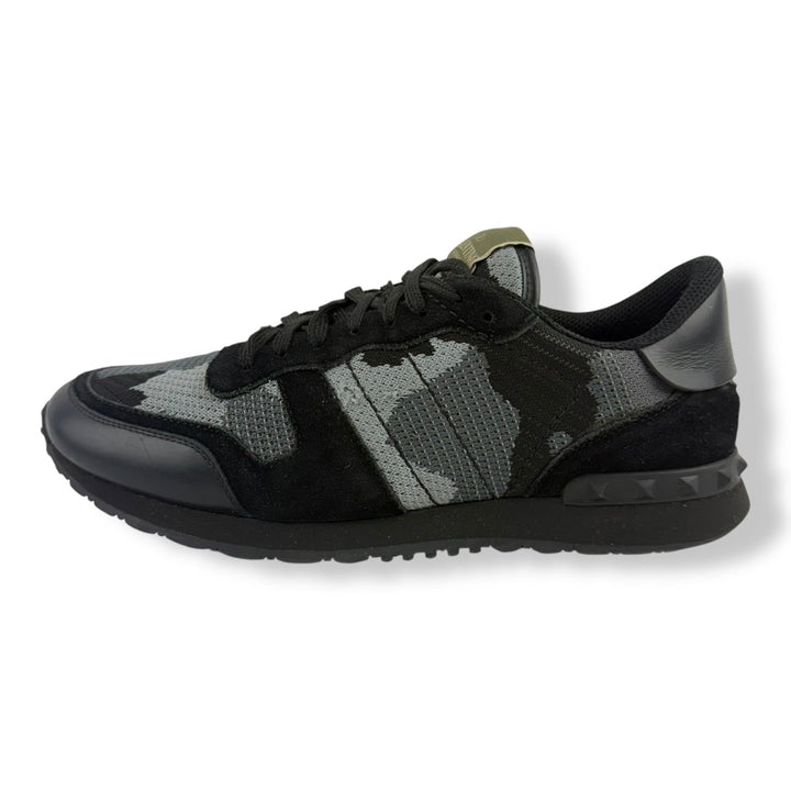 Valentino Rockrunner Black/Grey Mesh UK 8 / EU 42 - Lux Central