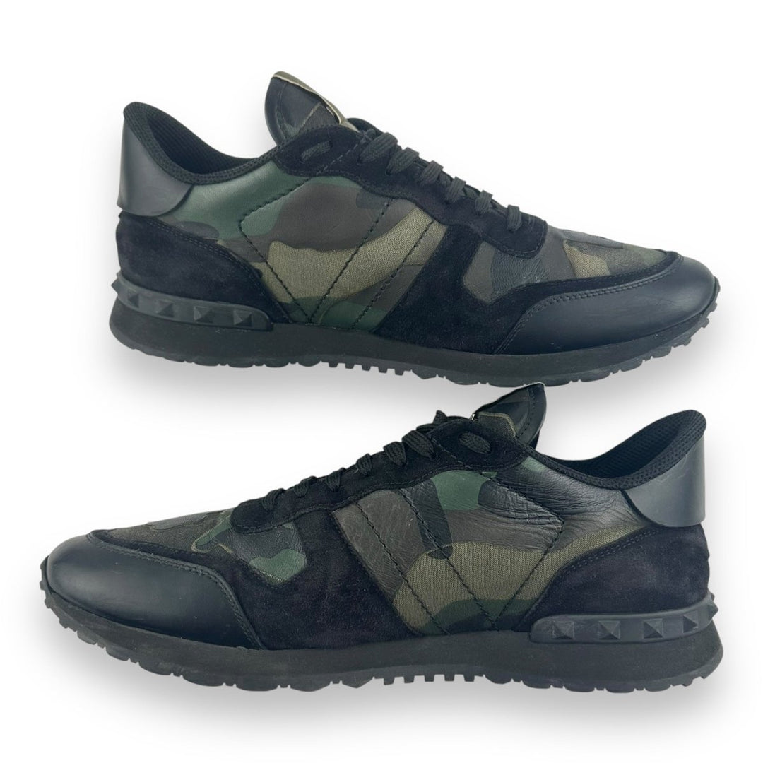 Valentino Rockrunner Black/Khaki UK 11 / EU 45 - Lux Central