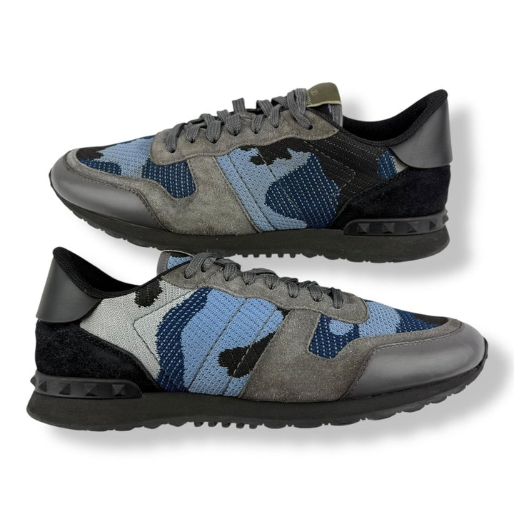 Valentino Rockrunner Blue Grey Mesh UK 9 / EU 43 - Lux Central