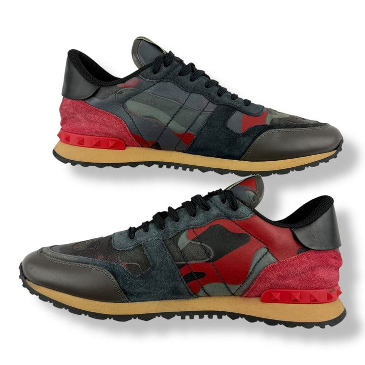 Valentino Rockrunner Grey/Red UK 10.5 / EU 44.5 - Lux Central