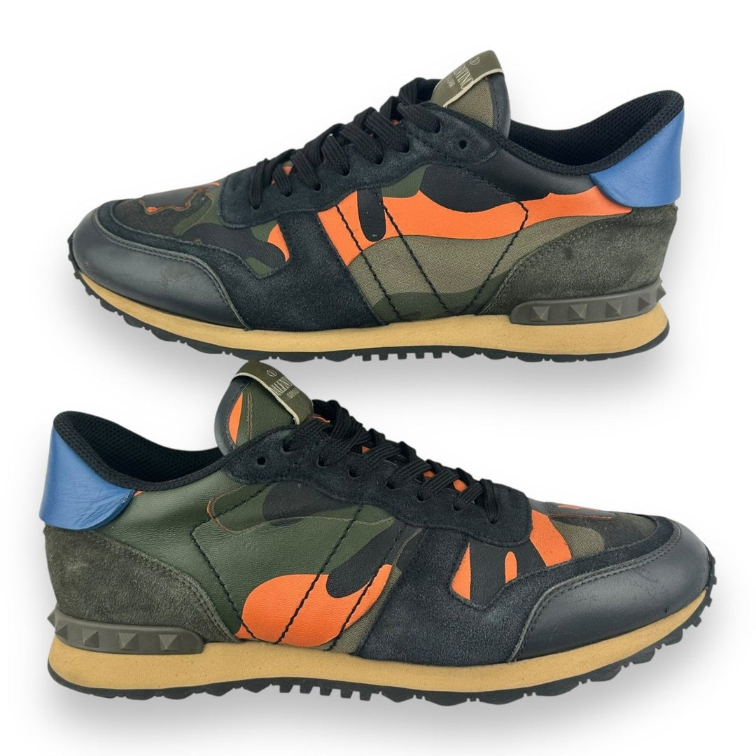 Valentino Rockrunner Khaki / Orange UK 8 / EU 42 - Lux Central