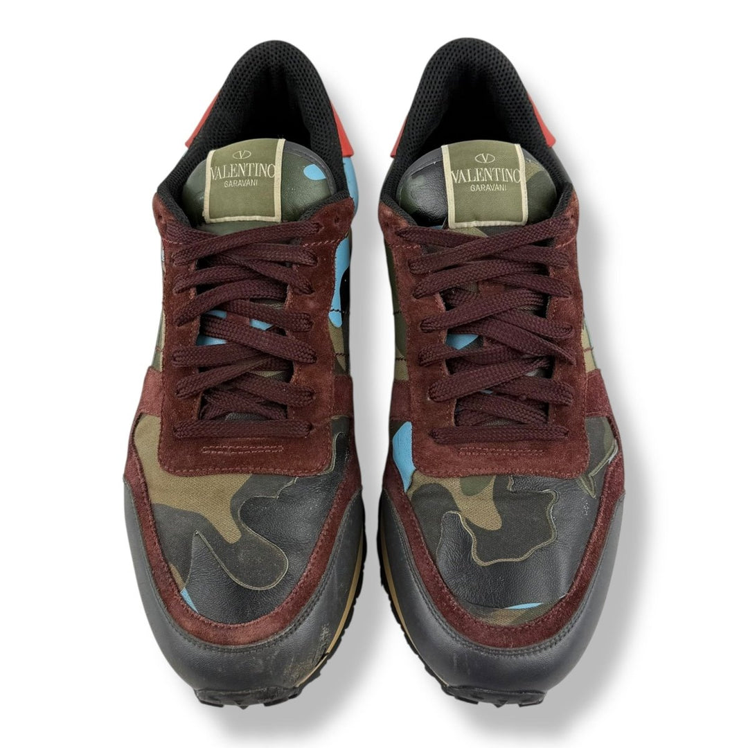 Valentino Rockrunner Khaki/Maroon UK 8 / EU 42 - Lux Central