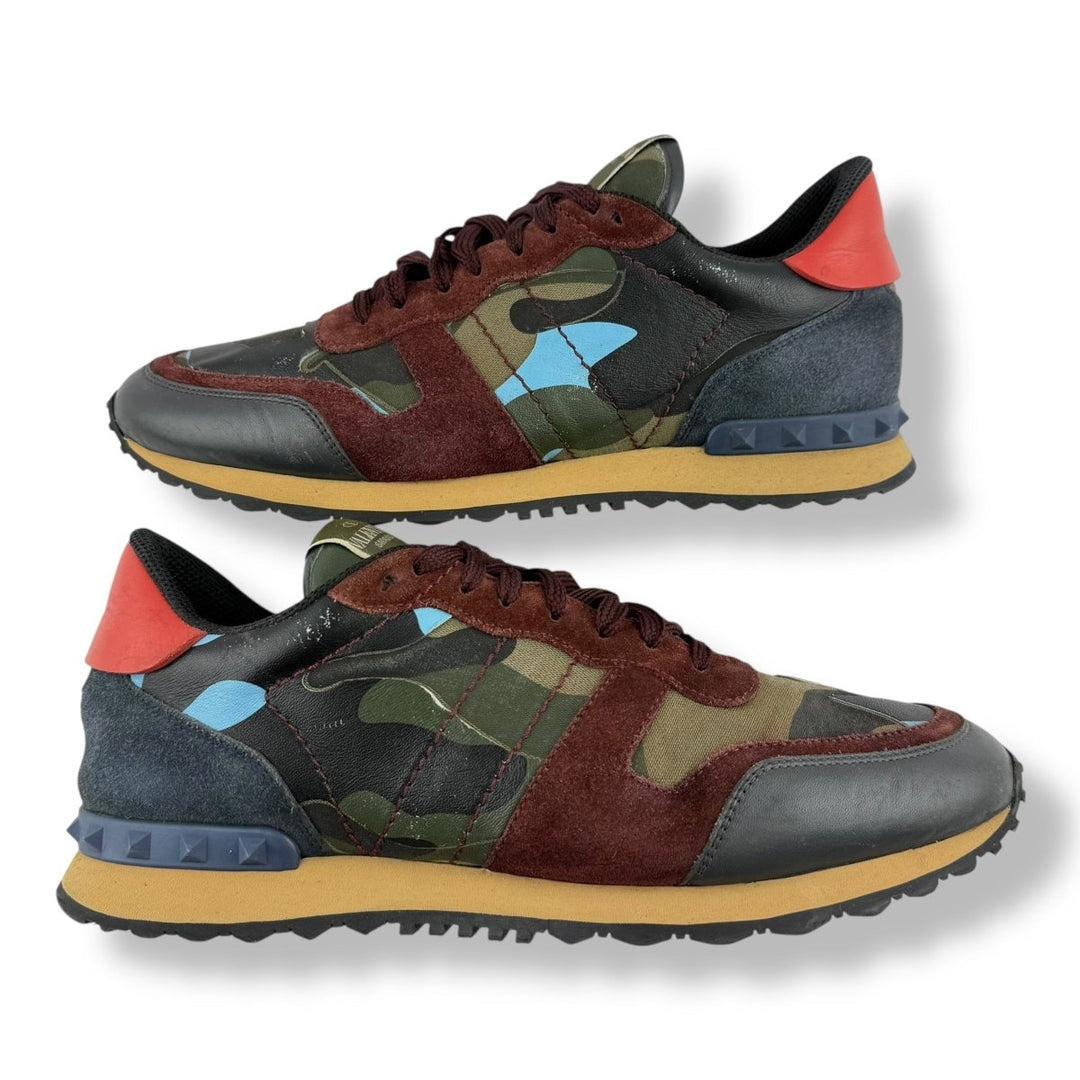 Valentino Rockrunner Khaki/Maroon UK 8 / EU 42 - Lux Central