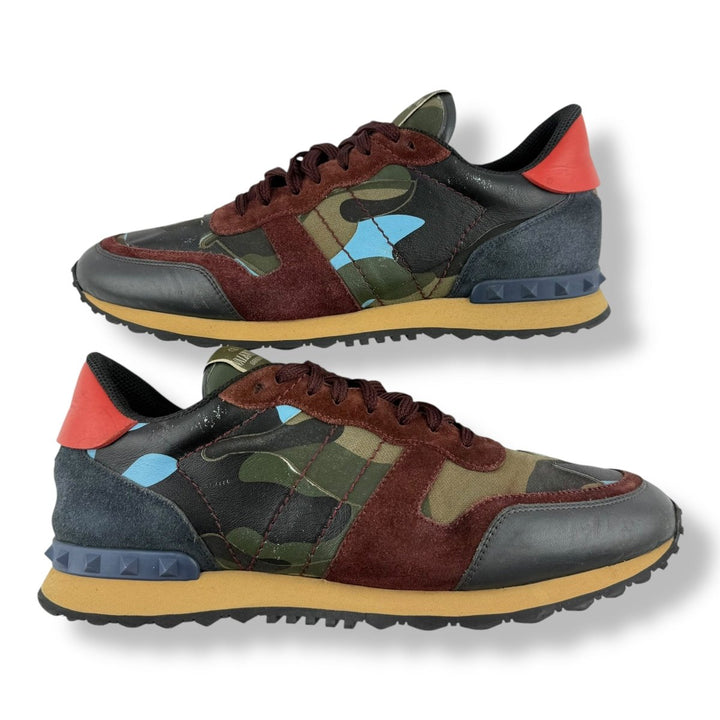 Valentino Rockrunner Khaki/Maroon UK 8 / EU 42 - Lux Central