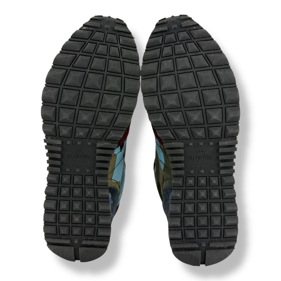 Valentino Rockrunner Khaki/Maroon UK 8 / EU 42 - Lux Central