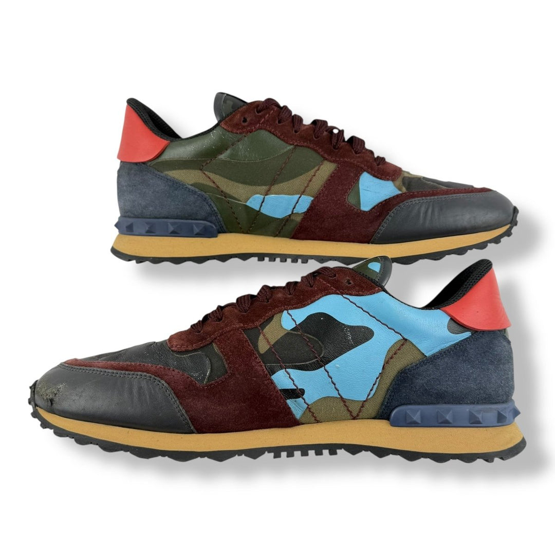 Valentino Rockrunner Khaki/Maroon UK 8 / EU 42 - Lux Central