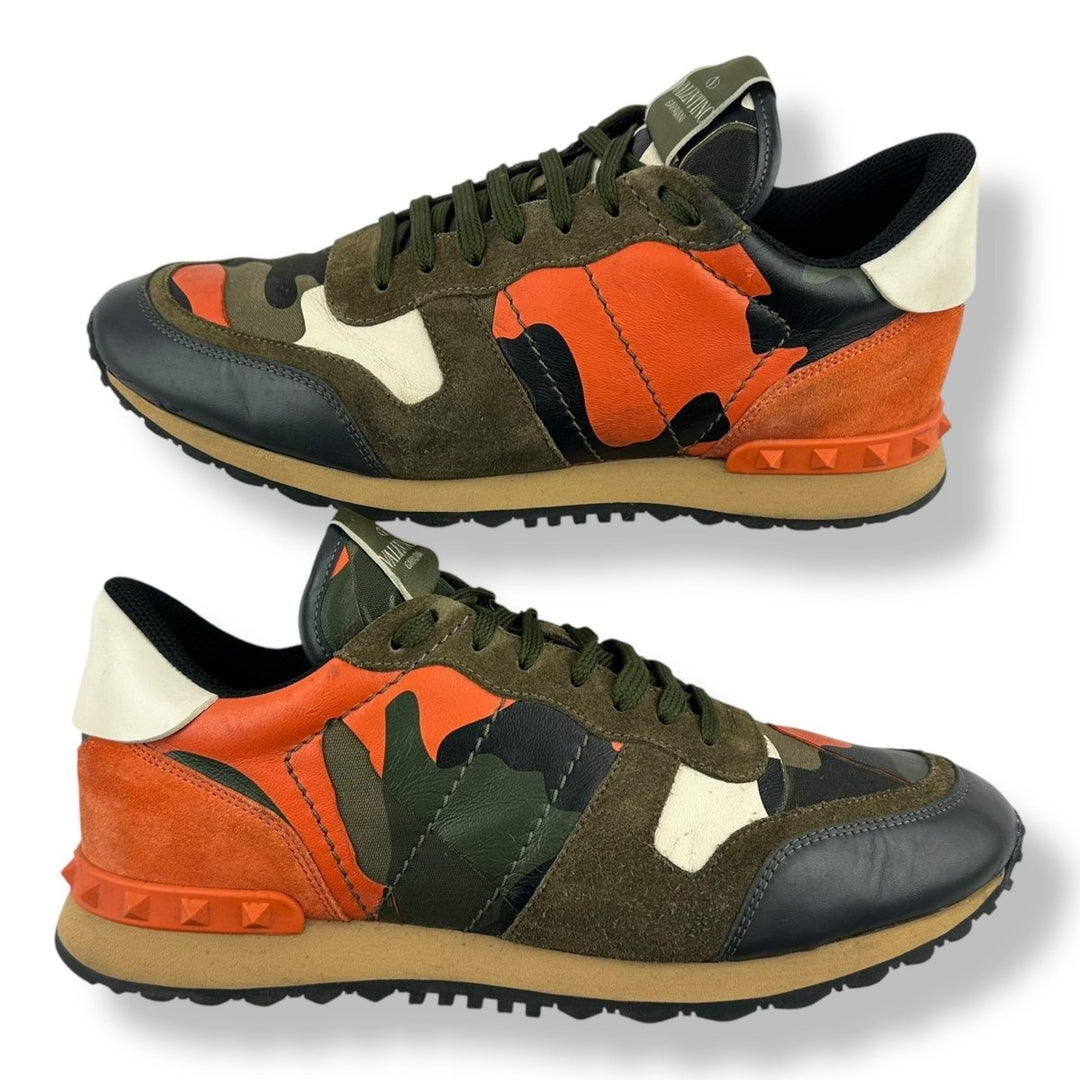 Valentino Rockrunner Khaki/Orange UK 8 / EU 42 - Lux Central