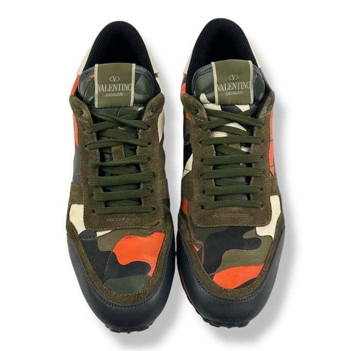 Valentino Rockrunner Khaki/Orange UK 8 / EU 42 - Lux Central