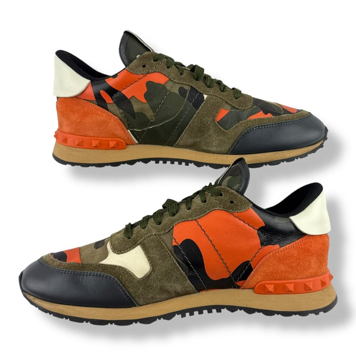 Valentino Rockrunner Khaki/Orange UK 8 / EU 42 - Lux Central