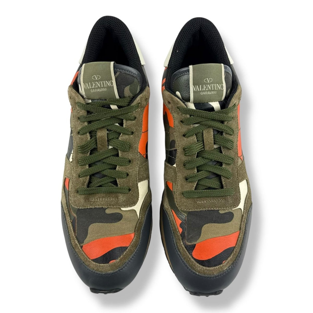 Valentino Rockrunner Khaki/Orange UK 8 / EU 42 - Lux Central