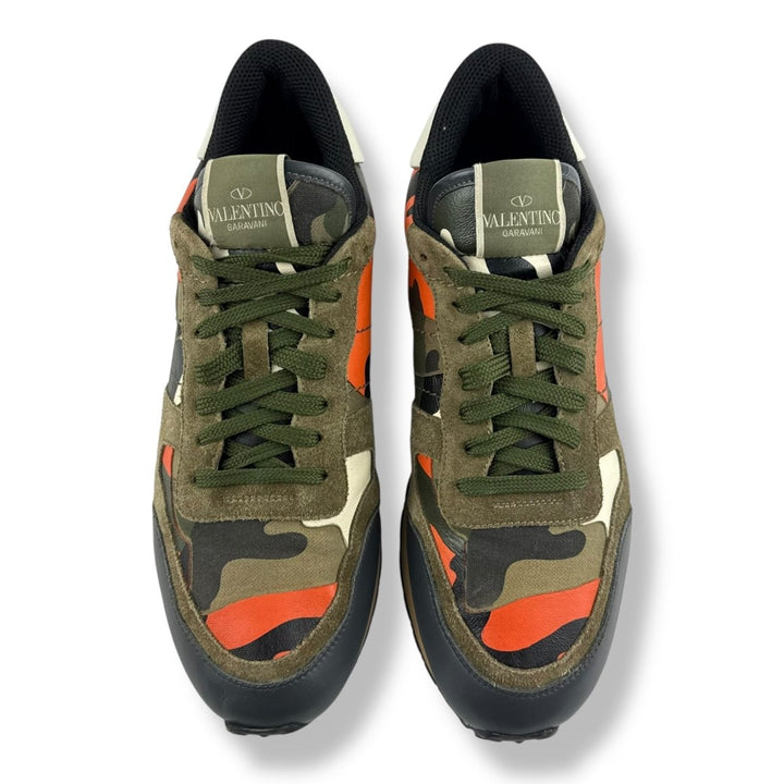 Valentino Rockrunner Khaki/Orange UK 8 / EU 42 - Lux Central