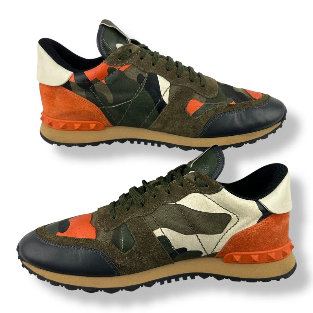 Valentino Rockrunner Khaki/Orange UK 8 / EU 42 - Lux Central