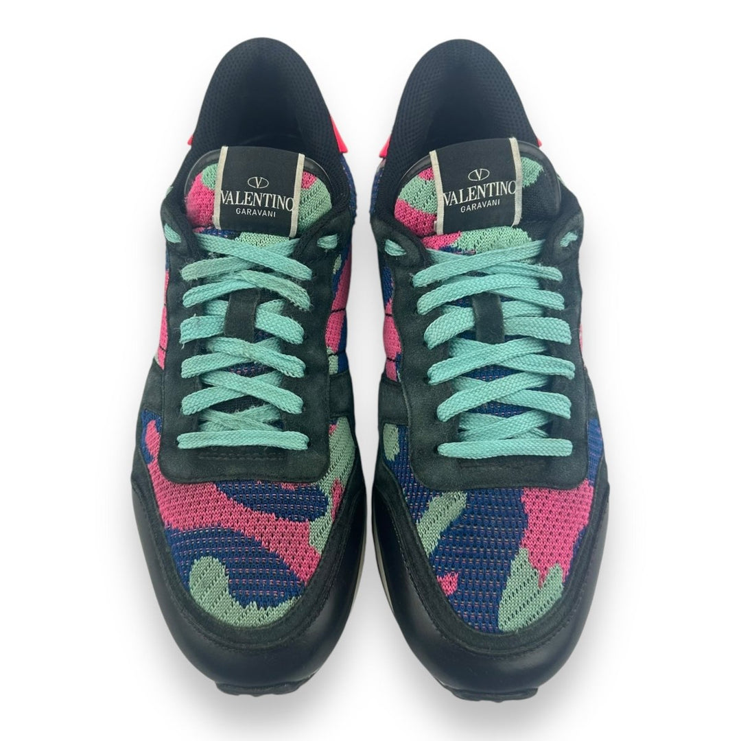 Valentino Rockrunner Mesh Black/Blue/Pink UK 7 / EU 41 - Lux Central