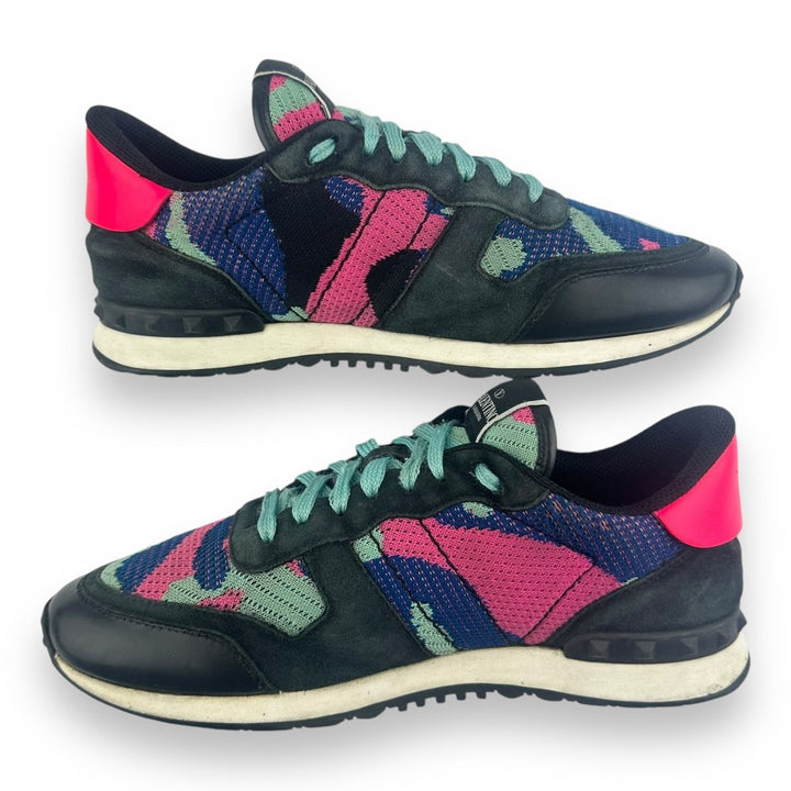 Valentino Rockrunner Mesh Black/Blue/Pink UK 7 / EU 41 - Lux Central