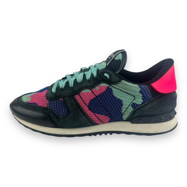 Valentino Rockrunner Mesh Black/Blue/Pink UK 7 / EU 41 - Lux Central