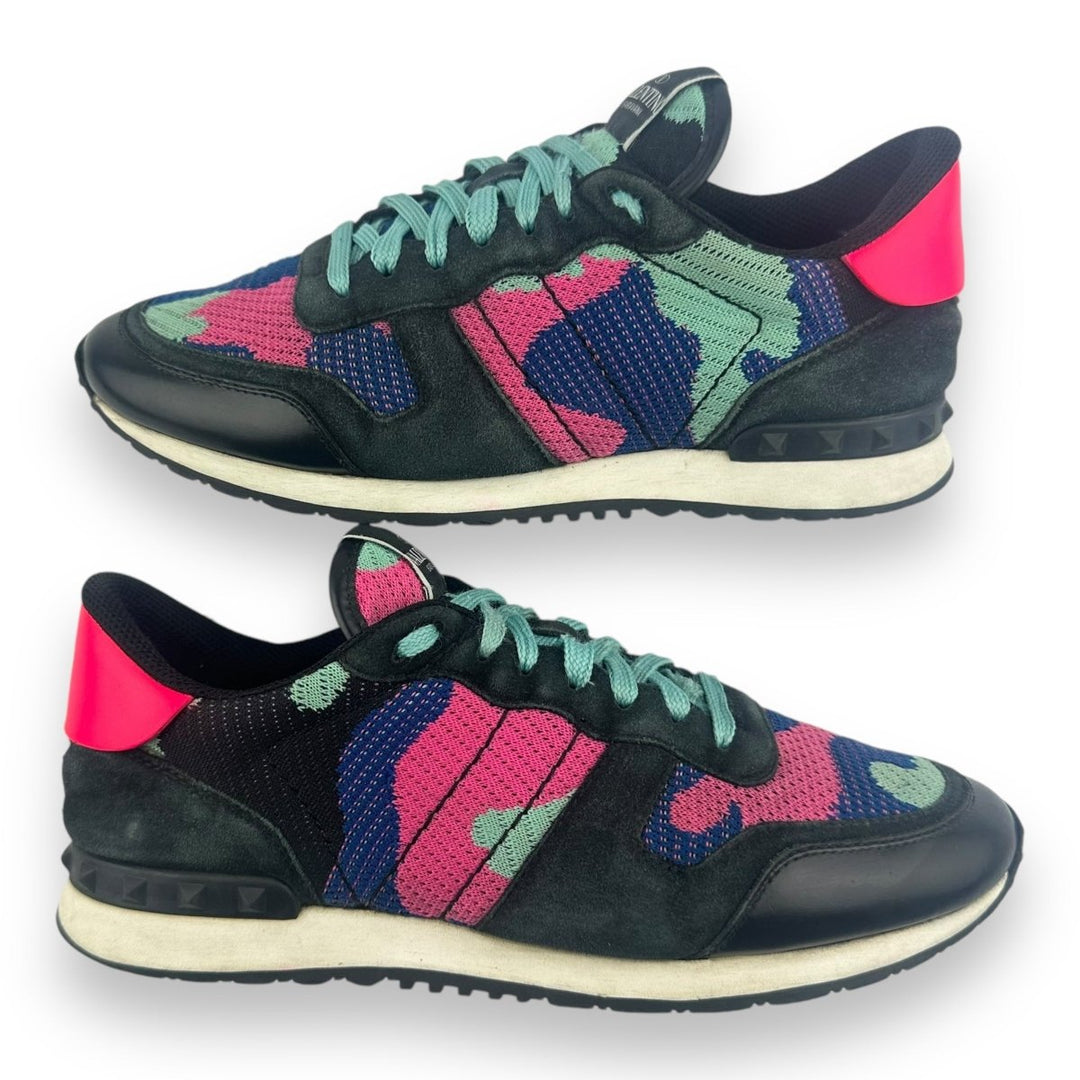 Valentino Rockrunner Mesh Black/Blue/Pink UK 7 / EU 41 - Lux Central