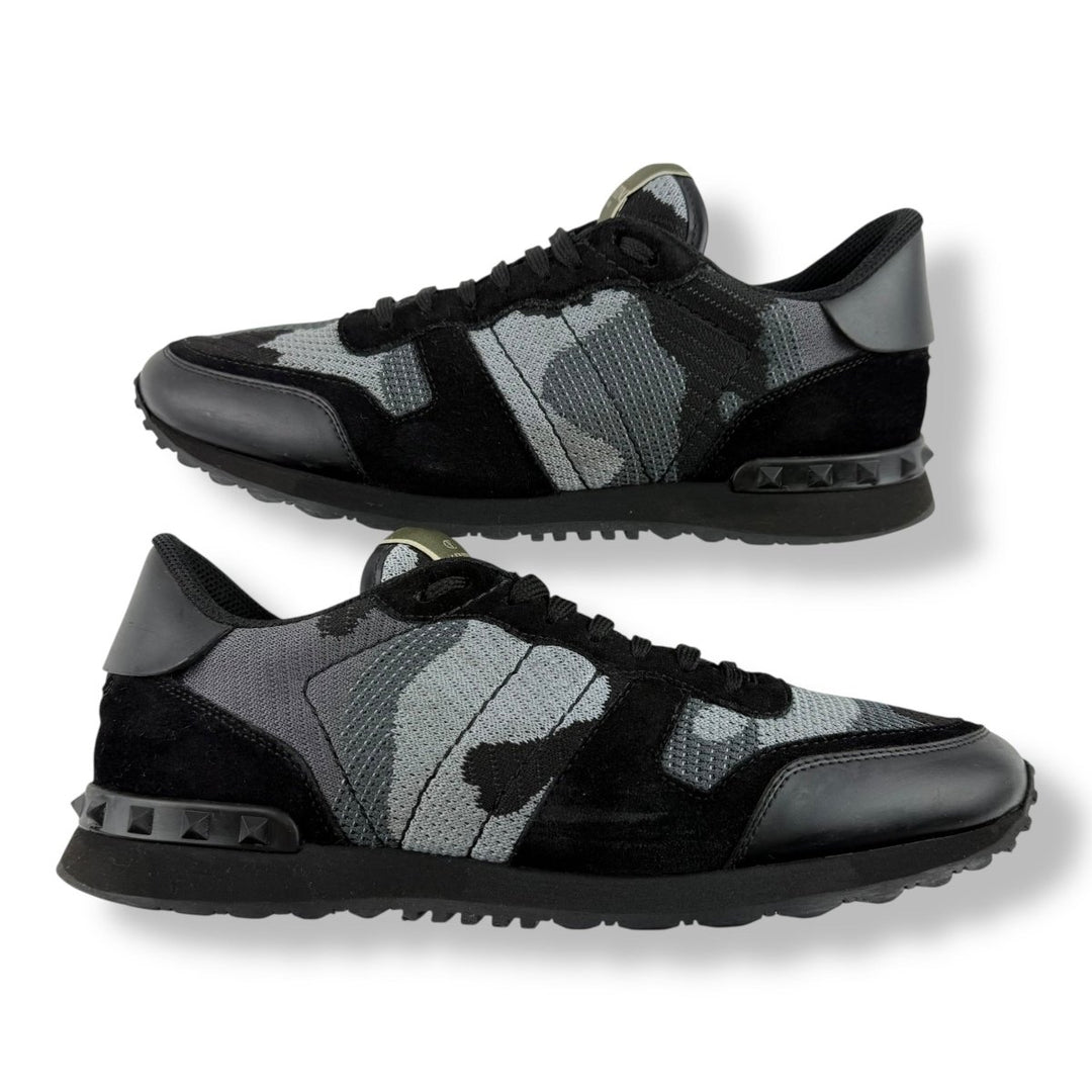Valentino Rockrunner Mesh Black/Grey UK 8 / EU 42 - Lux Central