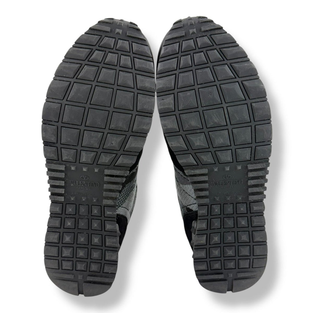 Valentino Rockrunner Mesh Black/Grey UK 8 / EU 42 - Lux Central