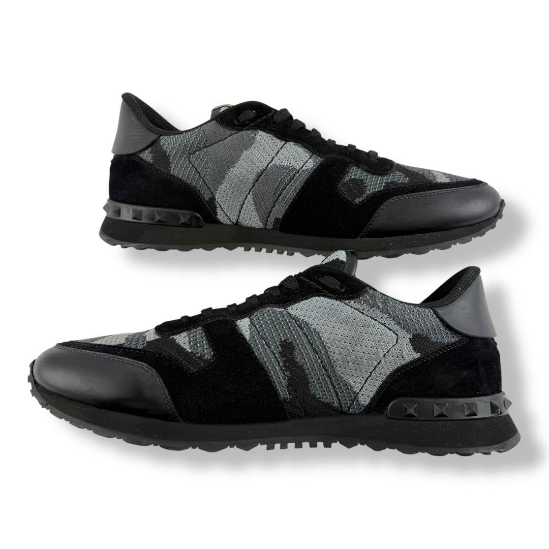 Valentino Rockrunner Mesh Black/Grey UK 8 / EU 42 - Lux Central