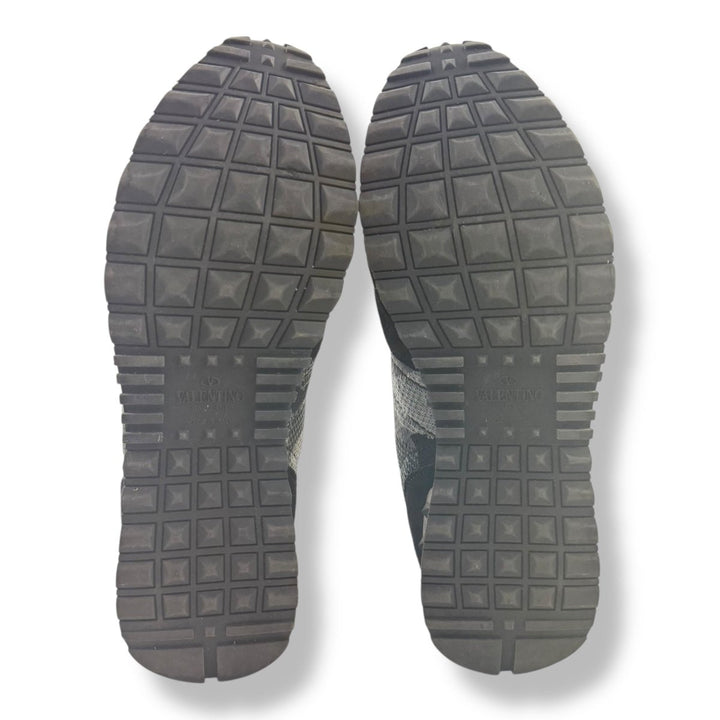Valentino Rockrunner Mesh Grey/Black UK 8 / EU 42 - Lux Central