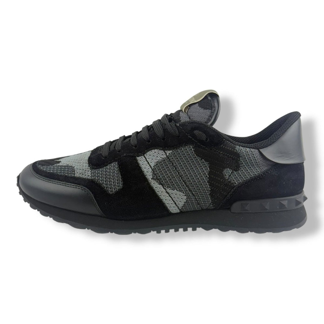 Valentino Rockrunner Mesh Grey/Black UK 8 / EU 42 - Lux Central