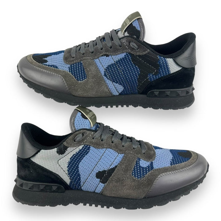 Valentino Rockrunner Mesh Grey/Blue UK 7 / EU 41 - Lux Central