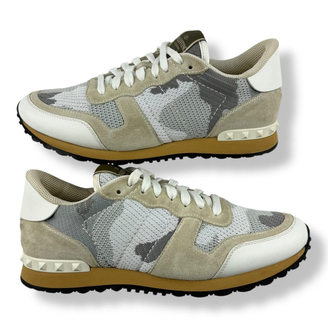 Valentino Rockrunner Mesh White UK 7 / EU 40 - Lux Central