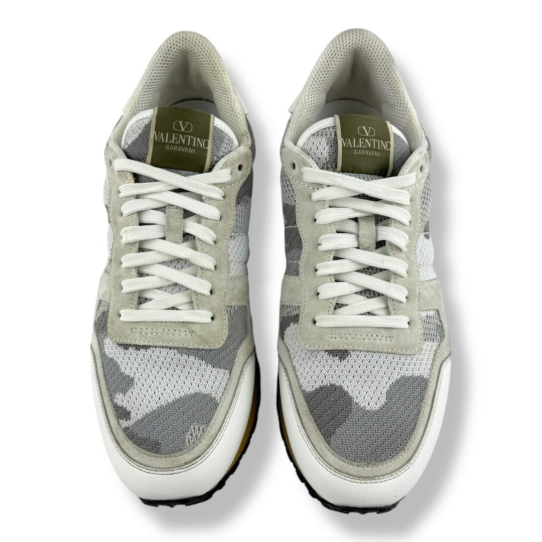 Valentino Rockrunner Mesh White/Grey UK 7 / EU 41 - Lux Central