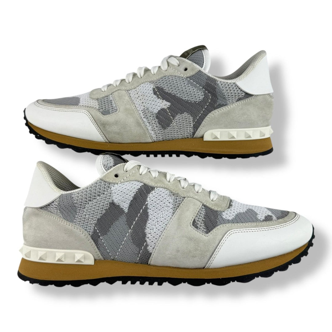 Valentino Rockrunner Mesh White/Grey UK 7 / EU 41 - Lux Central
