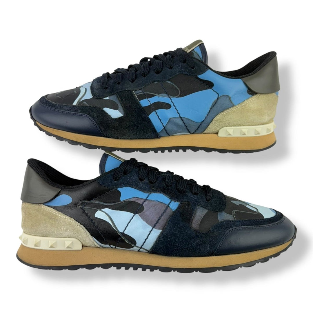 Valentino Rockrunner Navy UK 10.5 / EU 44.5 - Lux Central