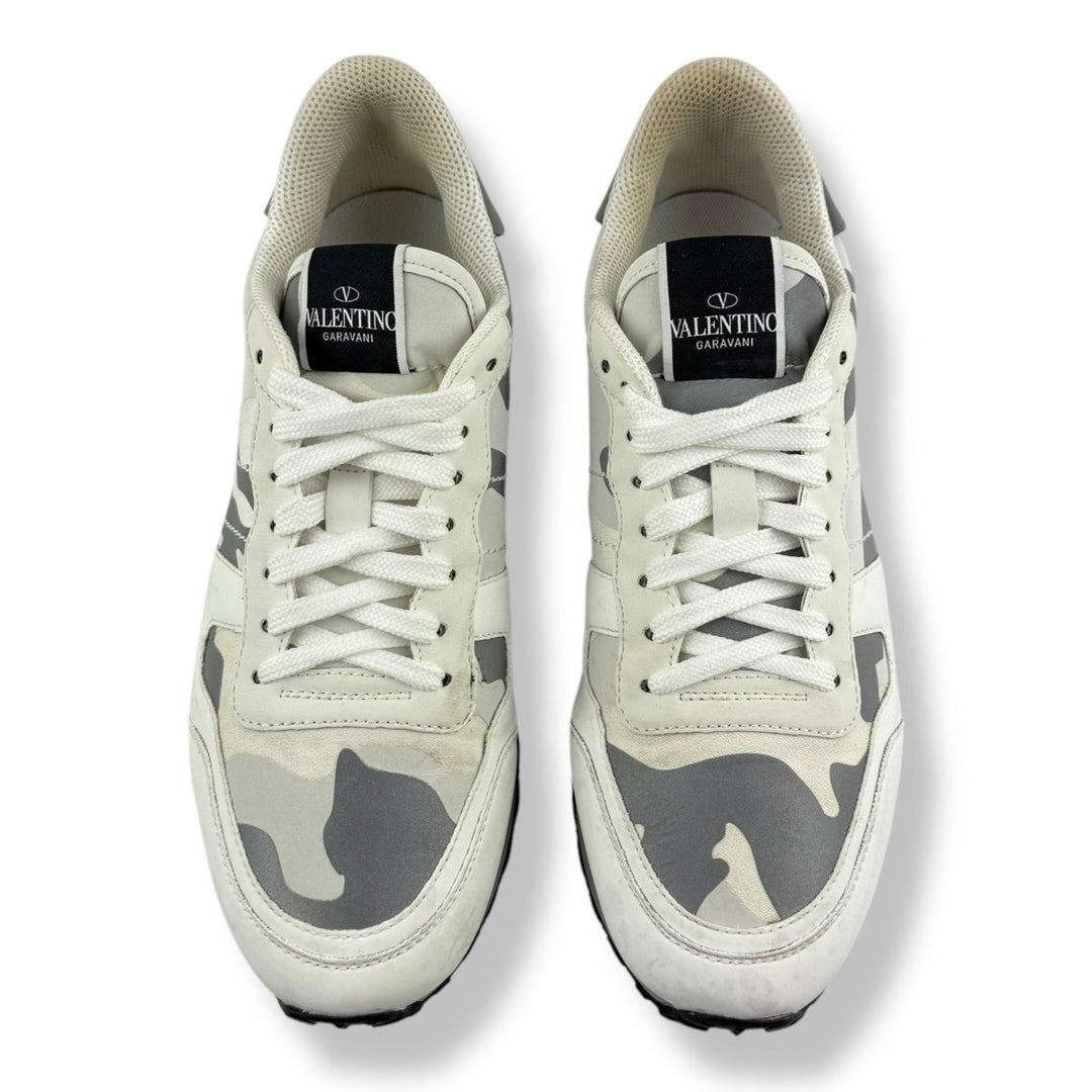 Valentino Rockrunner Reflective White UK 7 / EU 41 - Lux Central