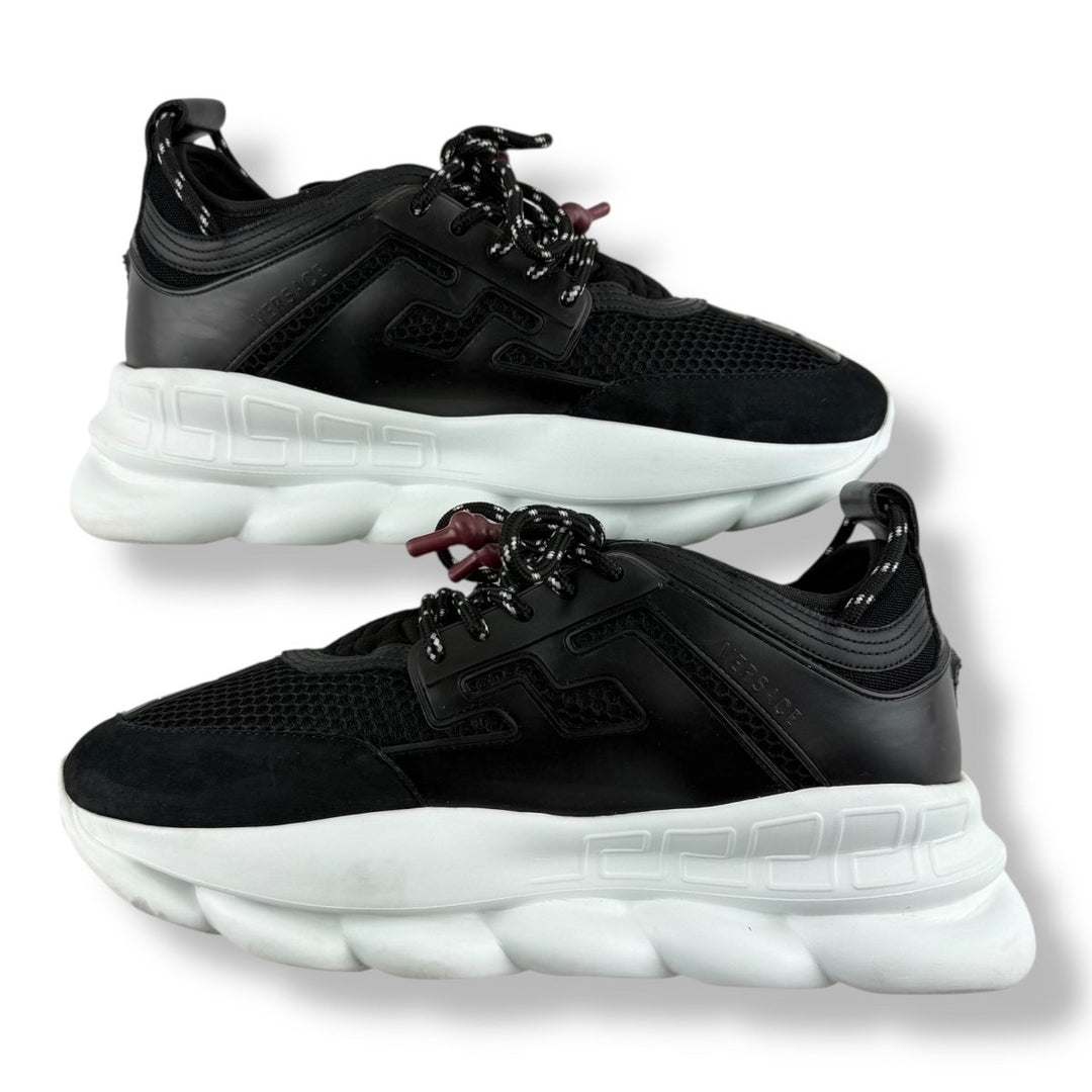 Versace Chain Reaction Black / White UK 10 / EU 44 - Lux Central