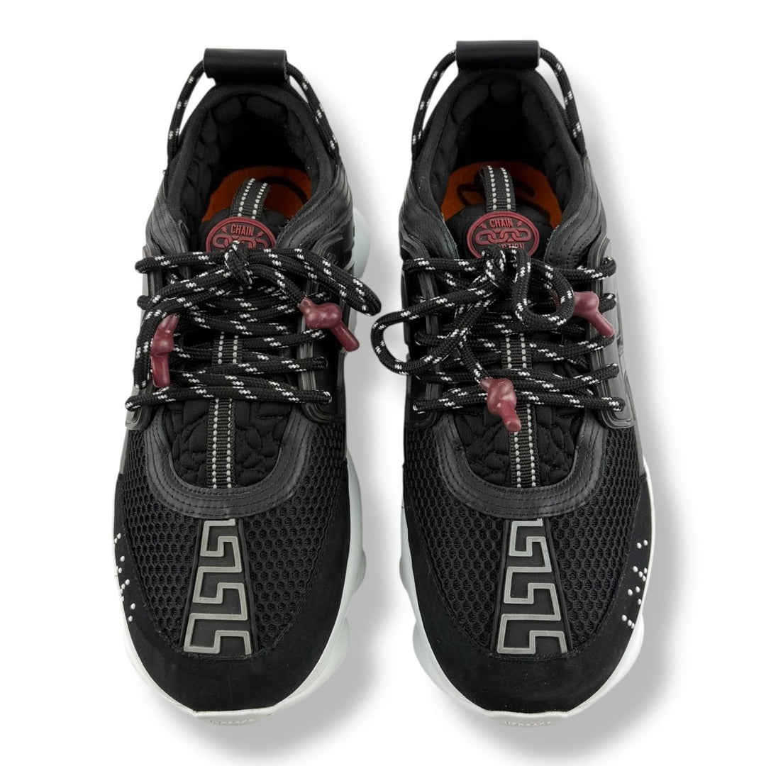 Versace Chain Reaction Black / White UK 10 / EU 44 - Lux Central