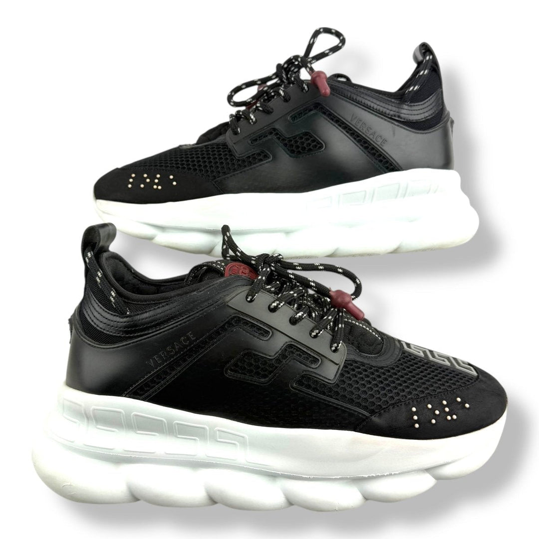 Versace Chain Reaction Black/White UK 10 / EU 44 - Lux Central