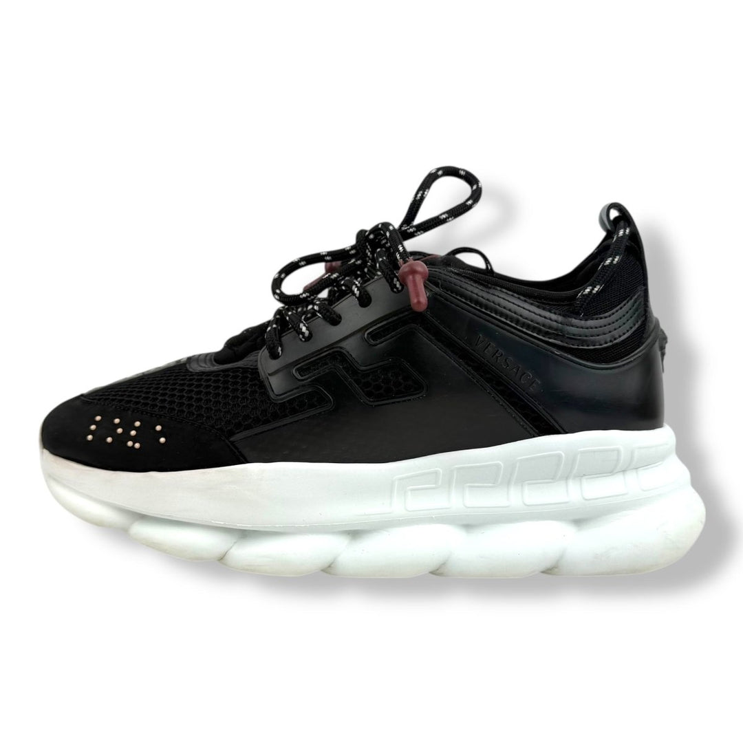 Versace Chain Reaction Black/White UK 10 / EU 44 - Lux Central