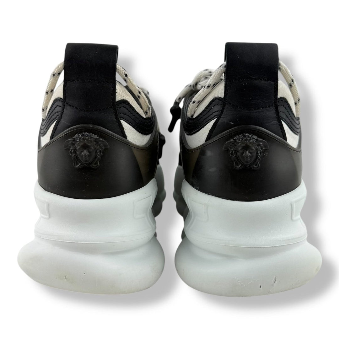 Versace Chain Reaction Black/White UK 5 / EU 38 - Lux Central