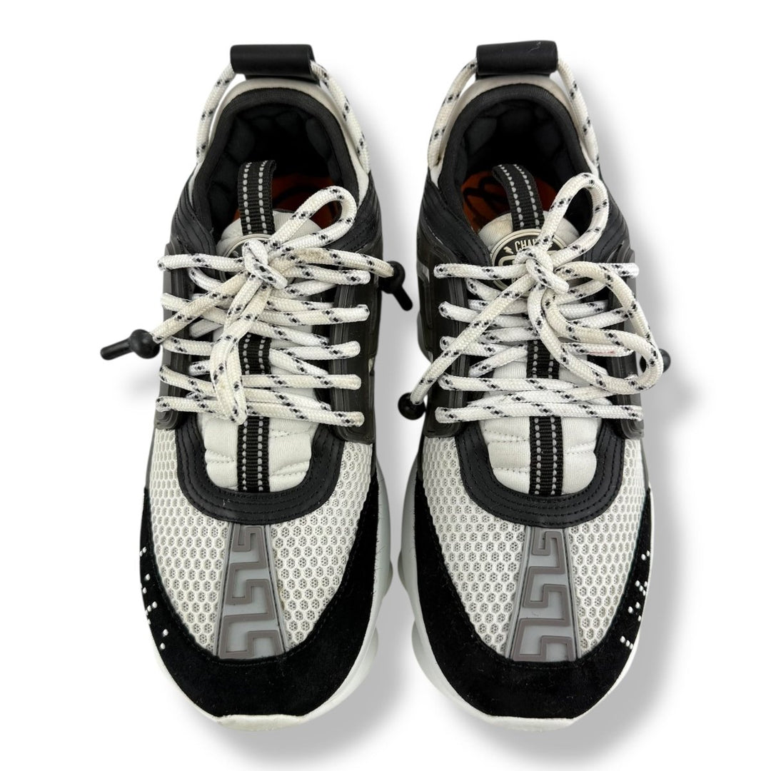 Versace Chain Reaction Black/White UK 5 / EU 38 - Lux Central