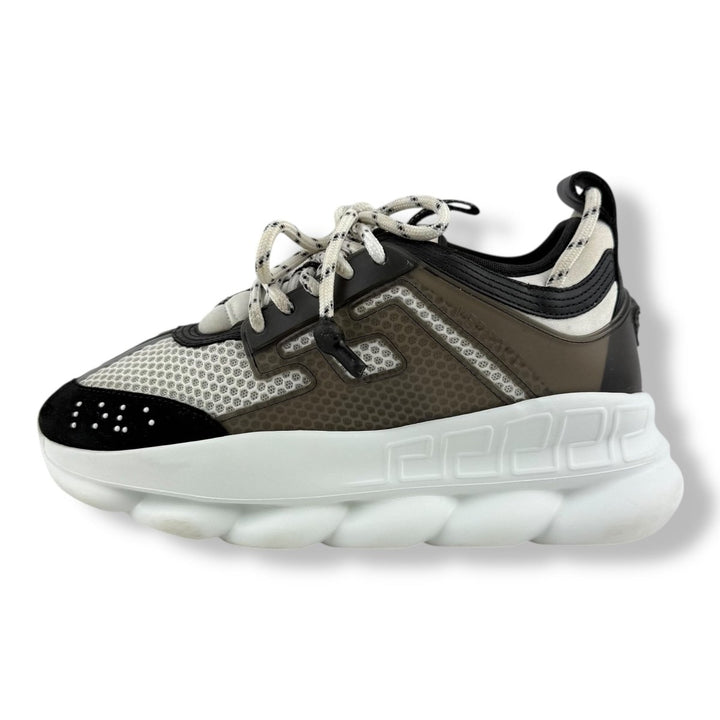 Versace Chain Reaction Black/White UK 5 / EU 38 - Lux Central