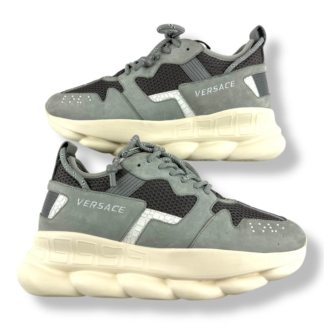 Versace Chain Reaction Grey UK 9 / EU 43 - Lux Central