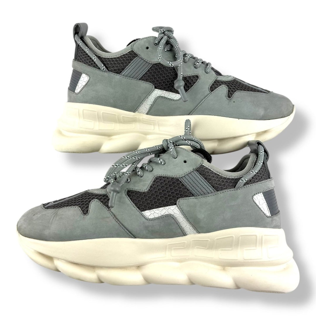 Versace Chain Reaction Grey UK 9 / EU 43 - Lux Central