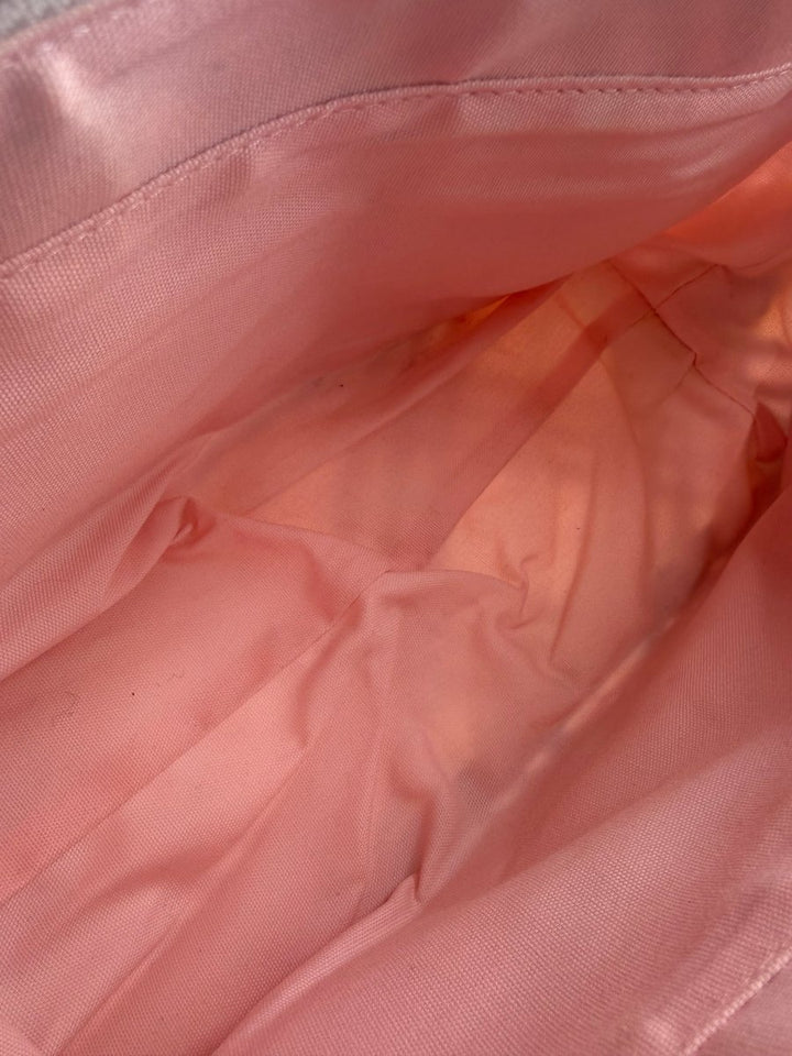 Vintage Burberry Blue Label White/Red Tote Bag - Lux Central