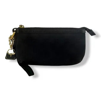 Gucci GG Black Wristlet Pouch