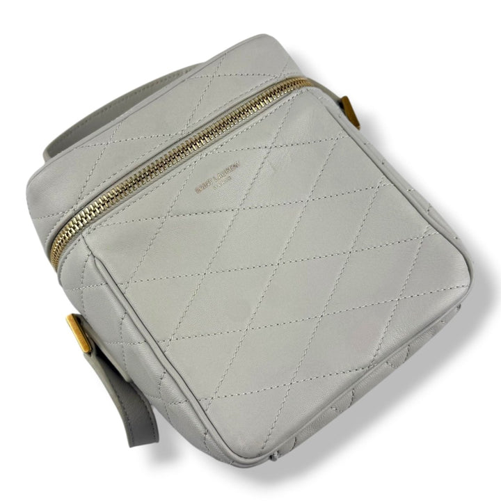 YSL Saint Laurent Gaby Beige Vanity Bag - Lux Central