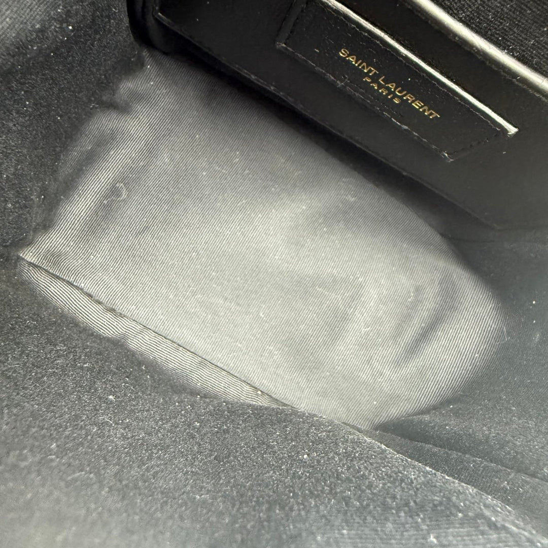 YSL Saint Laurent Gaby Beige Vanity Bag - Lux Central