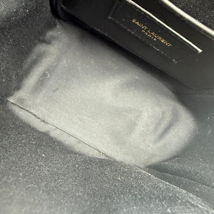 YSL Saint Laurent Gaby Beige Vanity Bag - Lux Central