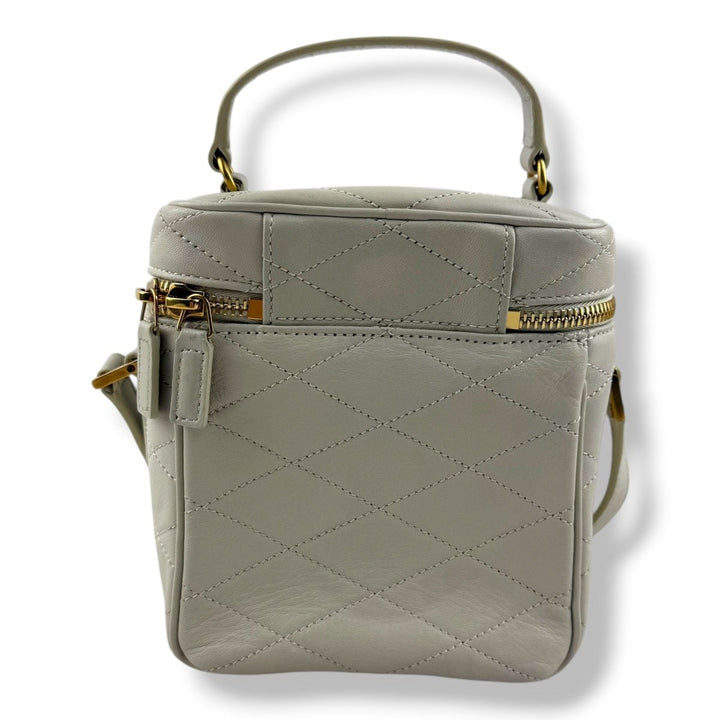 YSL Saint Laurent Gaby Beige Vanity Bag - Lux Central